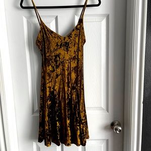 Vintage Betsey Johnson velvet skater dress